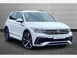 Pure white Used 2022 VW Tiguan R-line SUV | £24,995 (Fair price)