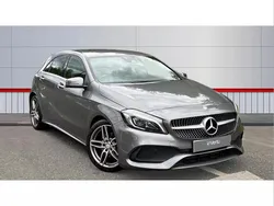 Grey Used 2017 Mercedes A180 AMG Line Premium Hatchback | £14,216 (Fair price)