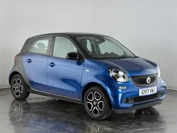 Blue Used 2017 Smart ForFour Prime Hatchback | £7,850 (Good price)
