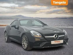 Black Used 2017 Mercedes SLC300 AMG line Cabriolet | £20,495 (Fair price)
