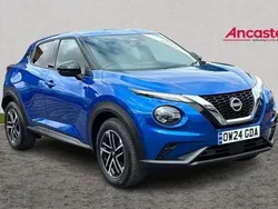 Blue Used 2024 Nissan Juke N-Connecta SUV | £20,975 (A bit pricey)