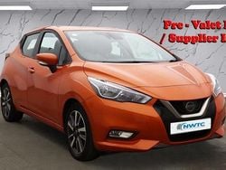 Orange Used 2017 Nissan Micra Acenta Hatchback | £6,795 (Fair price)