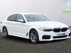 White Used 2020 BMW 520 M Sport Sedan | £21,699 (Good price)