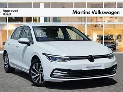 White Used 2022 VW Golf VIII Style Hatchback | £18,995 (Good price)