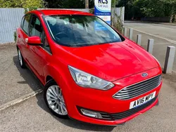 Red Used 2016 Ford C-MAX Titanium MPV | £8,399 (Fair price)