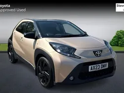 Beige Used 2023 Toyota Aygo Hatchback | £12,861 (Fair price)