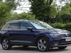 Blue Used 2017 VW Tiguan SEL SUV | £14,990 (Fair price)