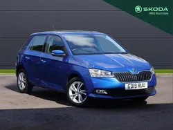 Race blue metallic Used 2019 Skoda Fabia SE Hatchback | £8,995 (Good price)