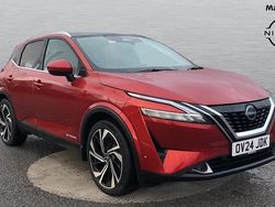 Red Used 2024 Nissan Qashqai Tekna+ SUV | £27,372 (A bit pricey)