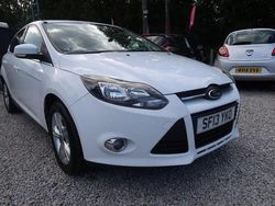 White Used 2013 Ford Focus Zetec Hatchback | £3,750 (Fair price)