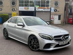 Silver Used 2019 Mercedes C200 AMG line Sedan | £12,195 (Good price)