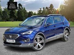 Blue Used 2022 Seat Tarraco 4Drive SUV | £25,995 (Expensive)