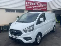 White Used 2022 Ford Transit Custom Limited Van | £13,995 (Fair price)