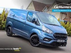 Blue Used 2019 Ford Transit Custom Limited Van | £17,995 (Fair price)