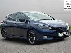 Blue Used 2023 Nissan Leaf Tekna Hatchback | £12,454 (Fair price)