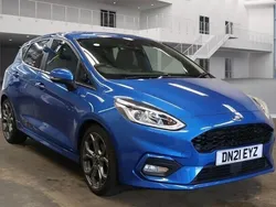 Blue Used 2021 Ford Fiesta ST-Line Hatchback | £12,999 (Fair price)