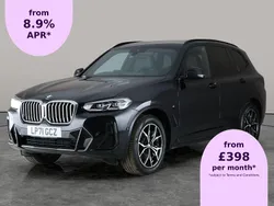 Black Used 2022 BMW X3 M Sport SUV | £26,787 (Good price)