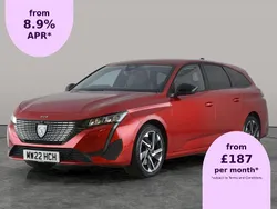 Red Used 2022 Peugeot 308 Allure Premium Estate | £13,463 (Good price)