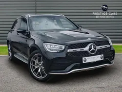 Black Used 2022 Mercedes GLC300 AMG Line Premium SUV | £35,792 (Fair price)