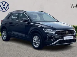 Black Used 2022 VW T-Roc Life SUV | £18,192 (Fair price)