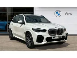 White Used 2022 BMW X5 M Sport SUV | £45,766 (Good price)