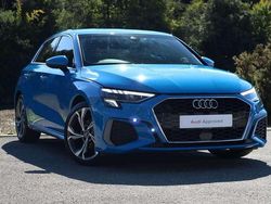Blue Used 2021 Audi A3 S-Line Hatchback | £18,995 (A bit pricey)
