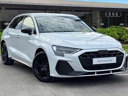 White Used 2024 Audi A3 e-tron Black Edition Hatchback | £29,980 (Expensive)