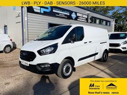 Frozen white (solid colour) Used 2022 Ford Transit Custom | £14,990 (Good price)