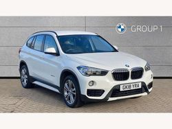 White Used 2018 BMW X1 Sport Line SUV | £16,495 (Fair price)