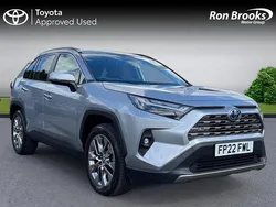 Silver Used 2022 Toyota RAV4 Hybrid SUV | £27,800 (Fair price)