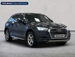 Grey Used 2018 Audi Q5 Sport SUV | £19,380 (Fair price)