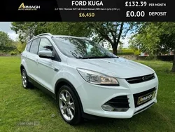 White Used 2015 Ford Kuga Titanium SUV | £6,450 (Fair price)