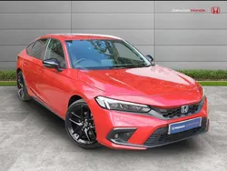 Red Used 2022 Honda Civic Sport Hatchback | £24,450 (Fair price)