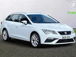 White Used 2019 Seat Leon FR Sport Estate | £10,999 (Fair price)