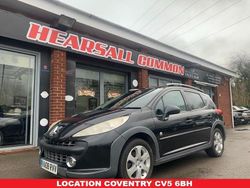 Black Used 2008 Peugeot 207 Outdoor Outdoor Estate | £1,500