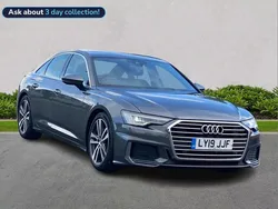 Grey Used 2019 Audi A6 S-Line Sedan | £19,514 (Fair price)