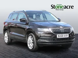 Brown Used 2018 Skoda Karoq SE L SUV | £15,750 (Fair price)