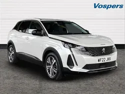White Used 2022 Peugeot 3008 Allure Premium SUV | £17,700 (Fair price)