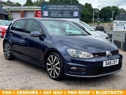 Blue Used 2016 VW Golf VII R-line Edition Hatchback | £12,695 (Fair price)