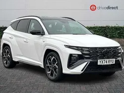 White New 2024 Hyundai Tucson N Line SUV | £32,340 (Good price)