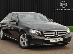 Black Used 2018 Mercedes E220 SE Sedan | £15,385 (Super price)