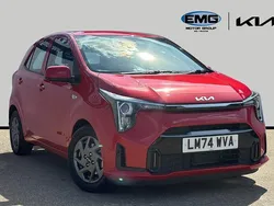 Blaze red Used 2024 Kia Picanto 2 Hatchback | £14,395