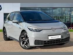 Moonstone grey black Used 2021 VW ID.3 Pro Performance Hatchback | £15,241 (Fair price)