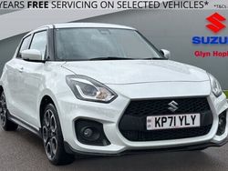 White Used 2021 Suzuki Swift Sport Hatchback | £17,425 (Expensive)