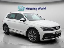 White Used 2019 VW Tiguan R-line SUV | £22,632 (Fair price)
