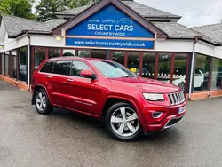 Red Used 2014 Jeep Grand Cherokee Overland SUV | £11,995 (Fair price)