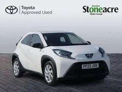 White Used 2023 Toyota Aygo PURE Hatchback | £13,000 (Fair price)