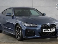Blue Used 2024 BMW 420 M Sport Coupe | £38,950 (A bit pricey)
