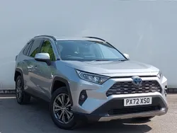 Silver Used 2022 Toyota RAV4 Hybrid Design SUV | £24,998 (Fair price)