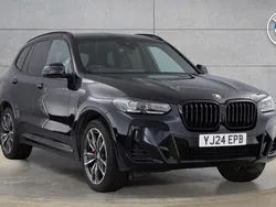Black Used 2024 BMW X3 M Sport SUV | £46,950 (Expensive)